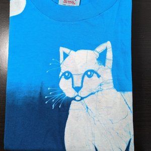 NOS Vtg Oneita Tie Dye All Over Graphics